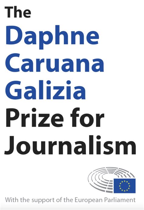 The Daphne Caruana Galizia Prize for Journalism - Call for submission of entries 